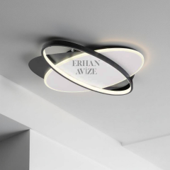 EANS-760 Plafonyer LED Siyah-Beyaz Avize