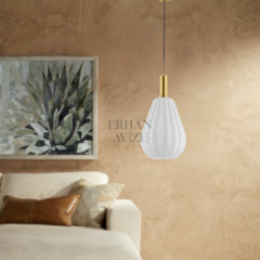EAD-7804 330’luk Tekli Sarkıt Gold-Eskitme Avize