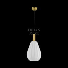 EAD-7804 330’luk Tekli Sarkıt Gold-Eskitme Avize