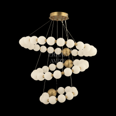 EASD-271 3 Katlı 100’lük Gold LED Avize