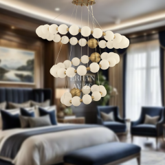 EASD-271 3 Katlı 100’lük Gold LED Avize