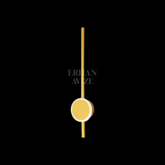 EAKST-2372 12W Gold LED Aplik