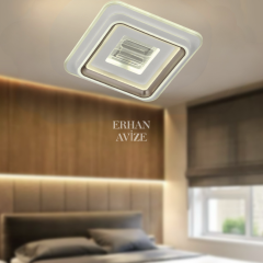 EAAP-32 30’luk Kare Plafonyer LED Avize