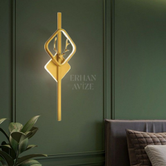 EAKST-2355 23W Gold LED Aplik