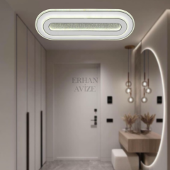 EAEP-34 40’lık Elips Plafonyer LED Avize