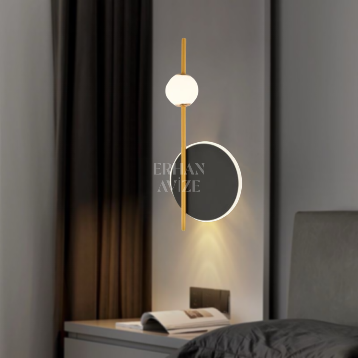 EAKST-2347 21W Gold LED Aplik