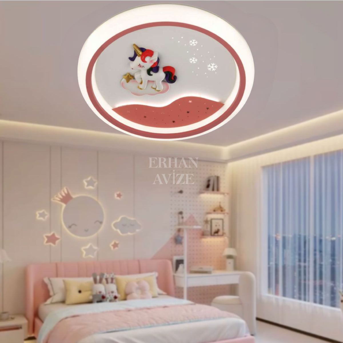 EAEP-31 K 50’lik Çocuk Plafonyer LED Avize