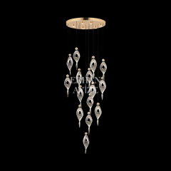 EANS-13 15’li Sarkıt Gold LED Avize