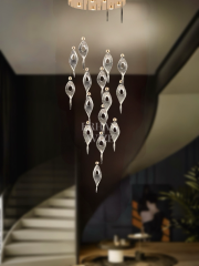 EANS-13 15’li Sarkıt Gold LED Avize