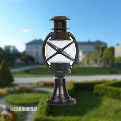 EAŞA-477 Şanlı Aydınlatma Alüminyum Kuşaklı Direkleri