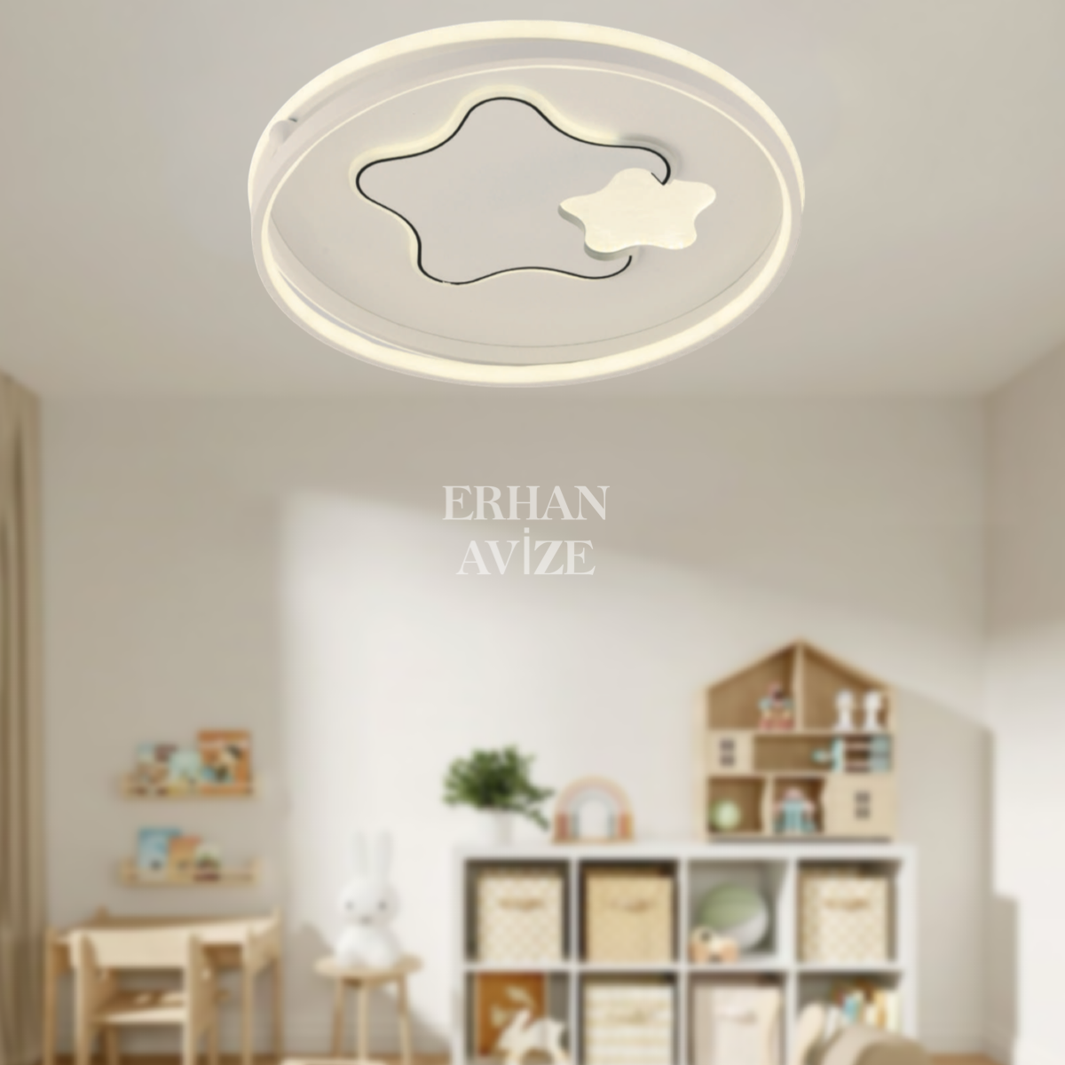 EAEP-03 50’lik Çocuk Plafonyer LED Avize