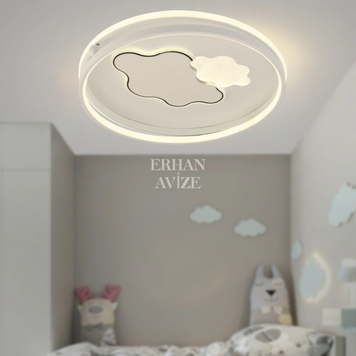 EAEP-04 50’lik Çocuk Plafonyer LED Avize