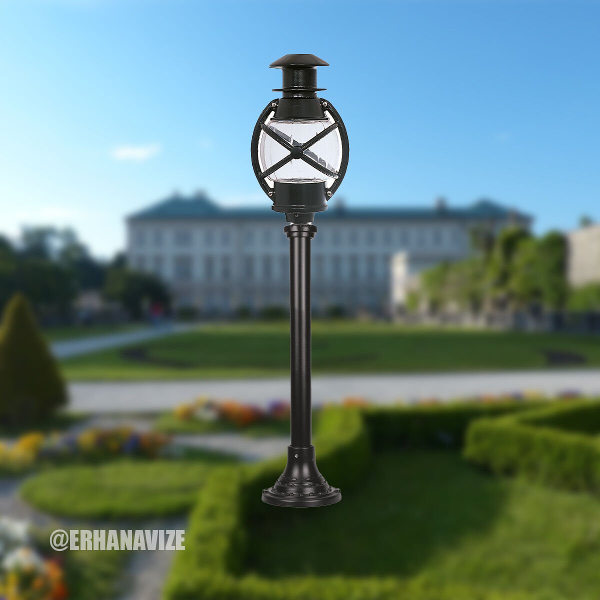 EAŞA-478 Şanlı Aydınlatma Alüminyum Kuşaklı Direkleri