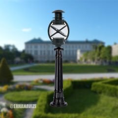 EAŞA-479 Şanlı Aydınlatma Alüminyum Kuşaklı Direkleri