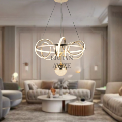 EALD-23 Büyük Toplu Gold LED Avize