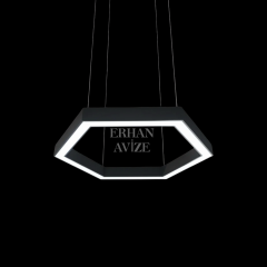 EAAS-4050 60’lık Altıgen LED Linear