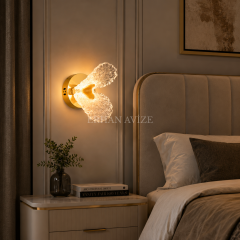 EASD-391 Midye Kabuğu Gold LED Aplik
