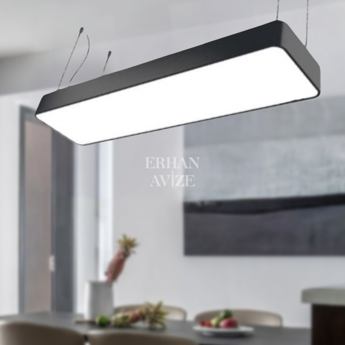 EAAS-3402 80’lik Oval Dikdörtgen LED Linear