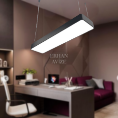 EAAS-3402 80’lik Oval Dikdörtgen LED Linear