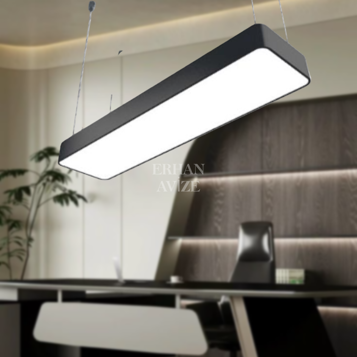 EAAS-3406 120’lik Oval Dikdörtgen LED Linear