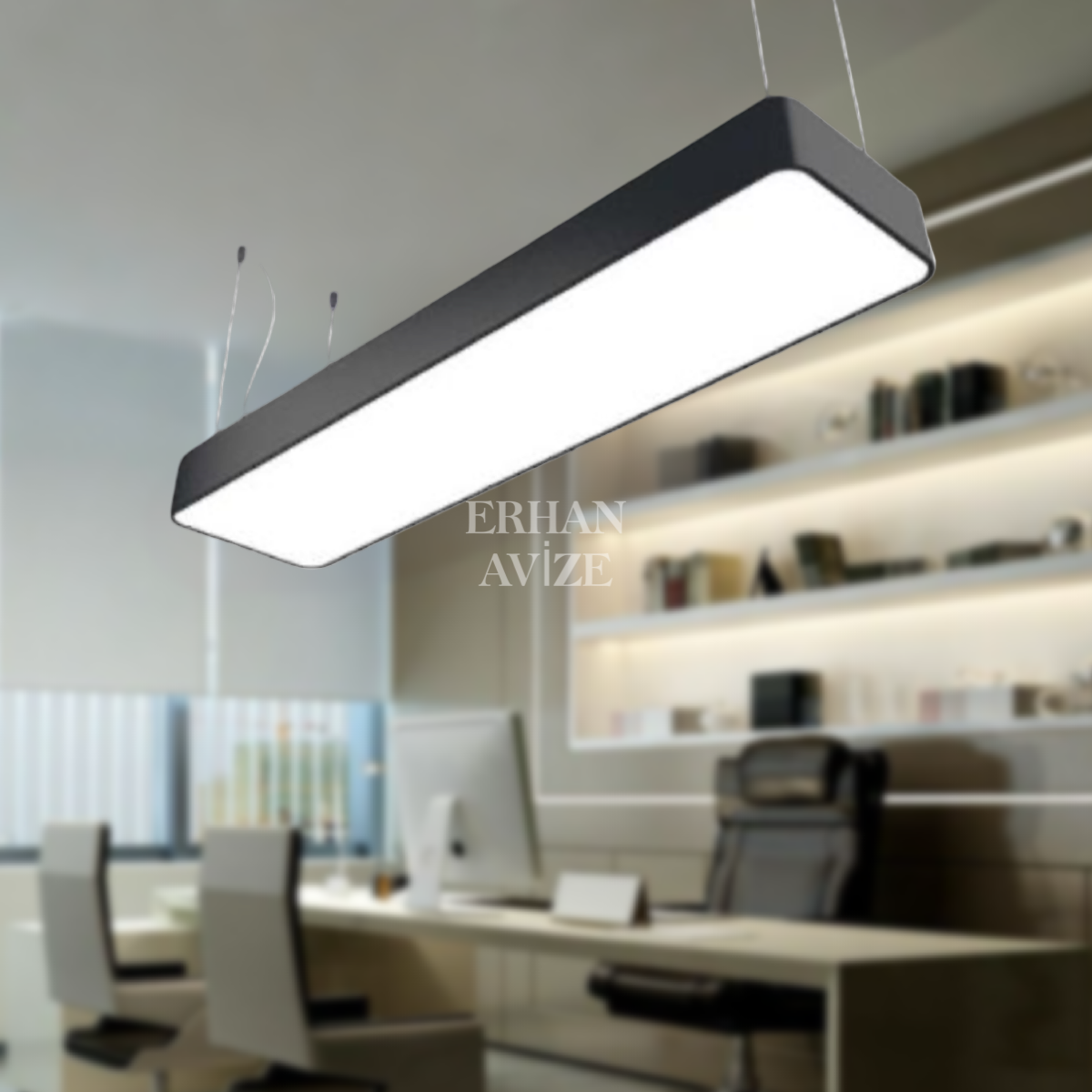 EAAS-3404 60’lık Oval Dikdörtgen LED Linear