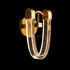 EASD-523 Kristal U Tasarım Gold LED Aplik