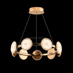EASD-429 60'lık Gold LED Avize