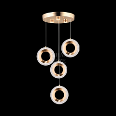 EASD-231 4’lü Sarkıt Gold LED Avize