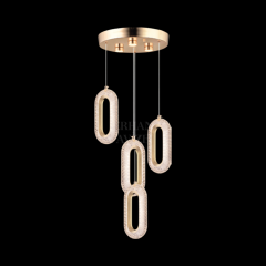 EASD-230 4’lü Sarkıt Gold LED Avize