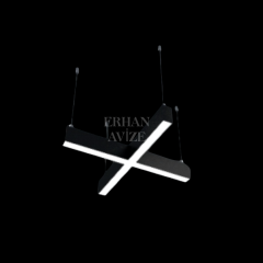 EAAS-4275 60’lık X Harfi LED Linear