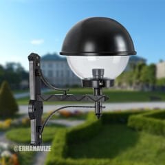 EAŞA-548 Şanlı Aydınlatma Alüminyum Kuşaklı Direkleri