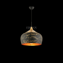EART-50 30’luk Siyah-Gold Retro Avize