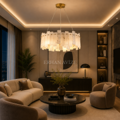 EASD-772 Modern Mermer LED Avize
