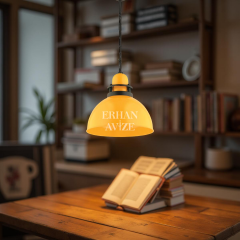 EART-46 30’luk Sarı Retro Avize