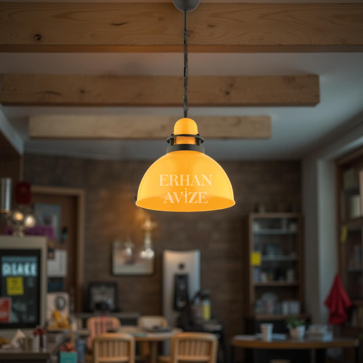 EART-46 30’luk Sarı Retro Avize