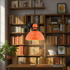 EAET-45 30’luk Turuncu Retro Avize