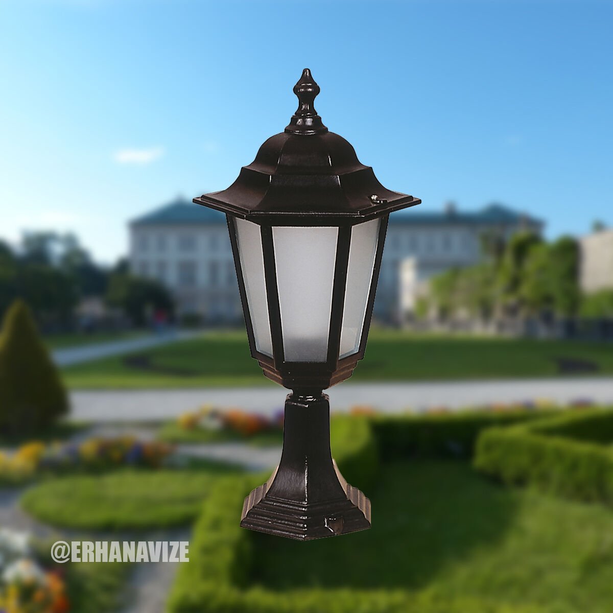 EAŞA-571 Şanlı Aydınlatma Alüminyum Kuşaklı Direkler