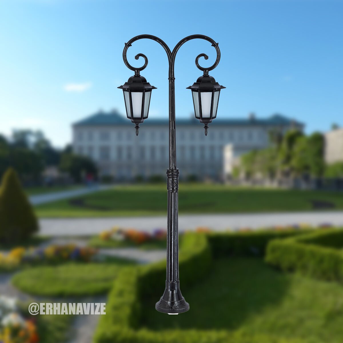 EAŞA-581 Şanlı Aydınlatma Alüminyum Kuşaklı Direkler