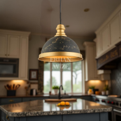 EART-5 30’luk Retro Siyah Avize