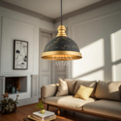EART-5 29’luk Retro Siyah Avize
