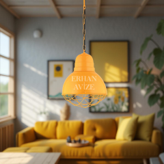 EART-24 30’luk Retro Sarı Avize