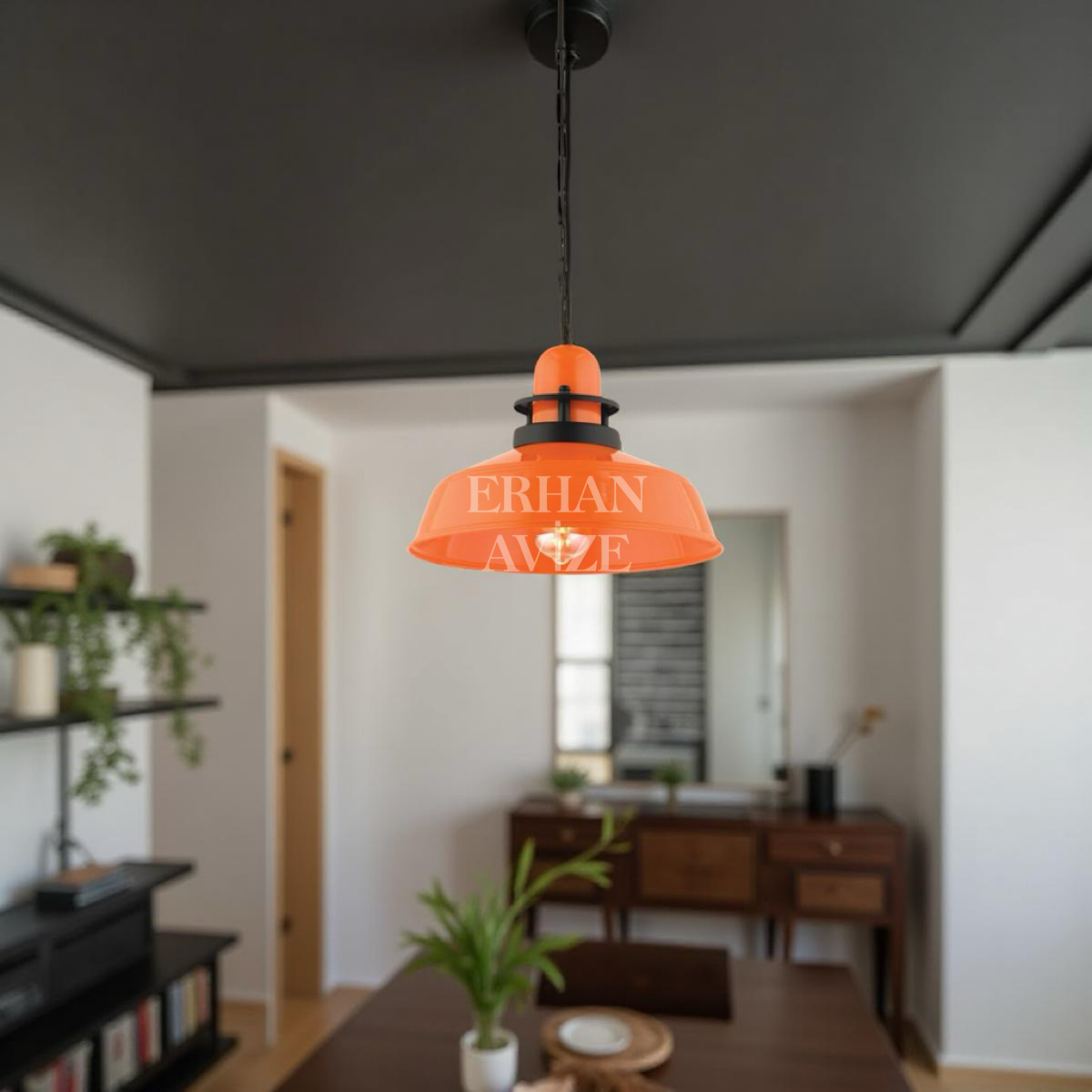 EART-47 34’lük Retro Sarı Avize