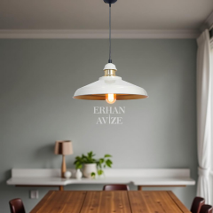 EART-4 31’lik Retro Beyaz Avize