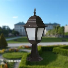 EAŞA-588 Şanlı Aydınlatma Alüminyum Kuşaklı Direkler