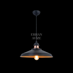 EART-3 31’lik Retro Siyah Avize