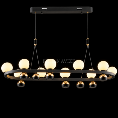 EASD-420-Y Modern Oval LED Avize