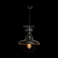 EART-10 32’lik Retro Siyah Avize
