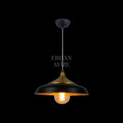 EART-12 32’lik Siyah Retro Avize