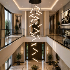 EASD-459 Modern Sarkıt LED Galeri Boşluğu Avizesi