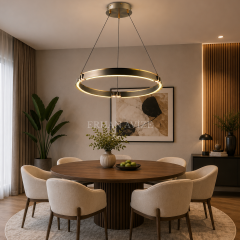 EASD-455-60 Modern Yuvarlak LED Avize